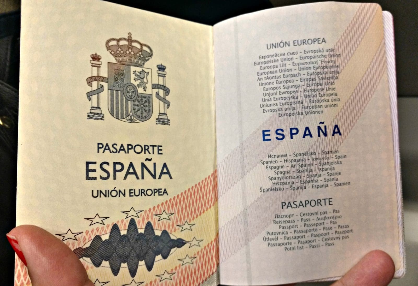 Requisitos pasaporte español